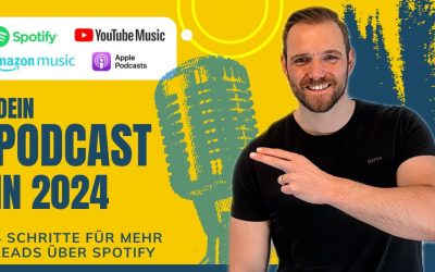 Podcast erstellen in 4 Schritten für mehr Leads über Spotify und YouTube